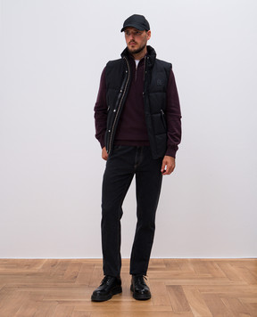 Cashmere&Whiskey Бордовый джемпер из кашемира MU8661312341R