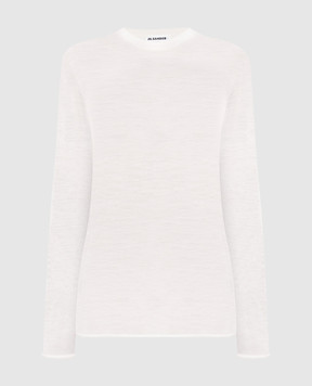 Jil Sander Бежевий лонгслів з вовною J40FV0117JTN368