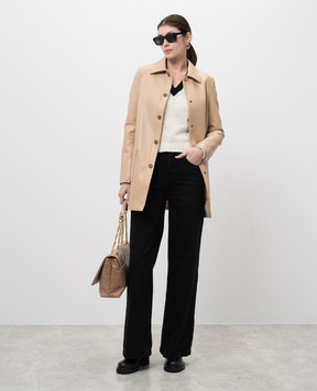 Twinset Белый пуловер с логотипом 251TP3444
