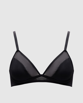 Wolford Черный лиф с прозрачными вставками 4W1271