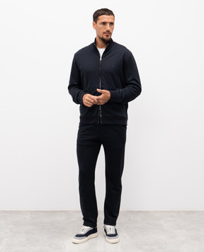 Brett Johnson Синие спортивные брюки с шелком FW25J7J102NAV