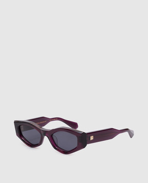 Valentino Akoni Фіолетові сонцезахисні окуляри V-tre VLS101B51
