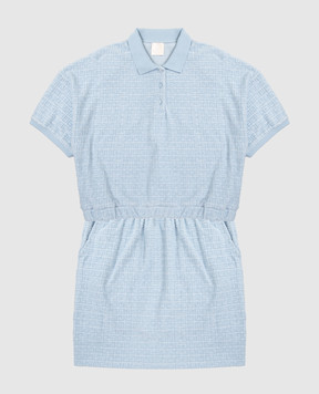 Givenchy Дитячий блакитний костюм з логотипом H3083812+