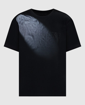 Maison Margiela MM6 Чрна футболка Spotlight SH2GC0028M20048