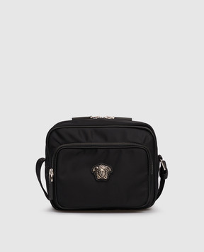 Versace Черная сумка с эмблемой 10202291A14493