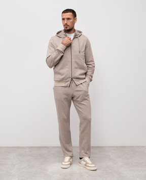 CAPOBIANCO Бежевий костюм з логотипом 19M405LB0019M707LB00