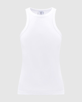 Vetements Білий топ з логотипом UA66TO620W