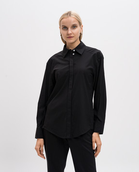PROENZA SCHOULER Черная блуза Demi с шелком R2444000BY297