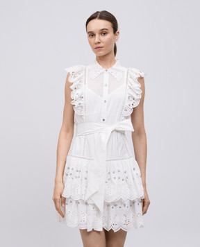 Christy Lynn Біла сукня міні Tyler CLD481F100