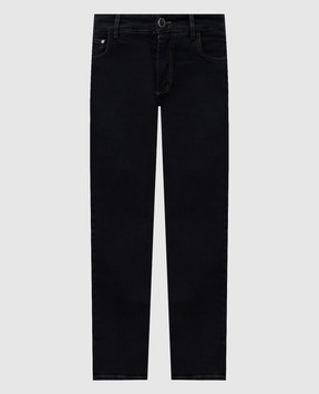 Cashmere&Whiskey Серые джинсы с логотип патч LAVIANO771