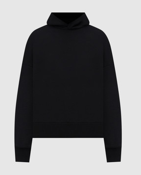 Fear of God Чорне худі з нашивкою логотипа FG25FW12121TER