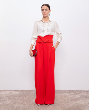 Ermanno Scervino Червоні штани D466P304ILM
