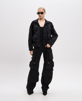 The Attico Серые брюки карго Fern 250WCP00260JJF007AA