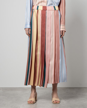 Max Mara Weekend Спідниця-плісе Fagus в смужку FAGUS