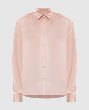 Ermanno Scervino Бежева блуза із шовку D452K715OEL
