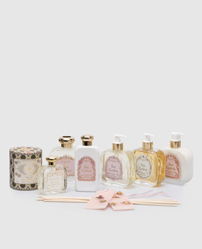 Santa Maria Novella Жидкое мыло Rosa Gardenia в стеклянной емкости с дозатором 250 мл ROSAGARDENIASOAP250ml