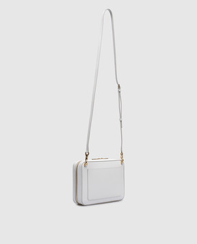 Dolce&Gabbana Біла шкіряна сумка-крос-боді  DG LOGO BB7290AW576