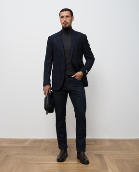 Canali Серый гольф из шерсти MK01149C0002