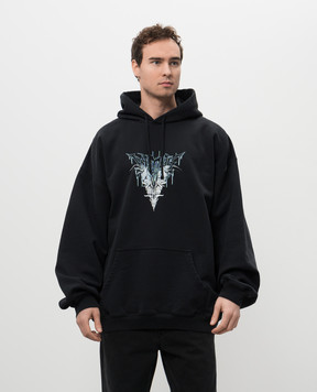 Vetements Синие худи с логотипом UA66HD740B