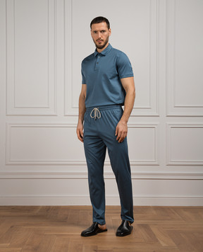 Zimmerli Блакитне поло 28643200