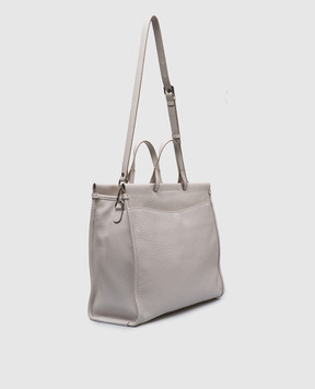 Gianni Chiarini Белая кожаная сумка-тоут Lavinia BS11400TKL