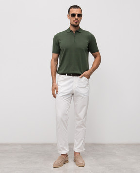 Canali Зелене поло MK00145C0454