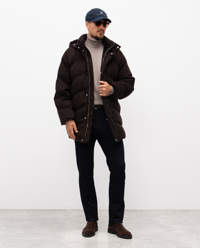 Brett Johnson Синие джинсы слим с логотип патч FW25P15DENRIN