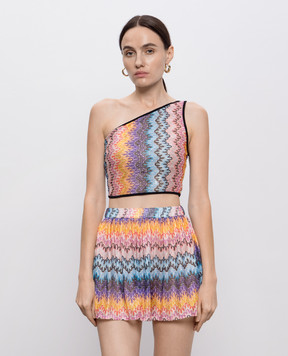Missoni Топ на одно плечо с кристаллами MC25SK01BR012W