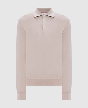 Brunello Cucinelli Бежевое поло M29800135