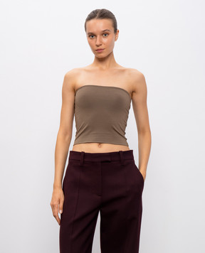 Brunello Cucinelli Коричневий топ M0T1802B19