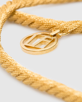 The Attico by Linda Farrow Золотистий ланцюжок для окулярів ROPE LFLCHAIN15C1