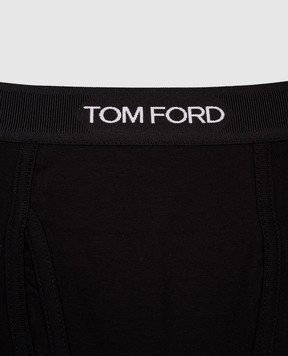 Tom Ford Черные трусы-боксеры с логотипом T4LC31040