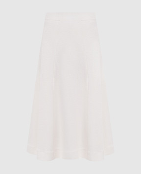 Jil Sander Белая юбка миди J02MA0258J20232