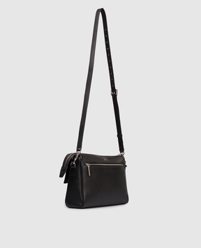 Balenciaga Черная кожаная сумка-мессенджер Bel Air 8340322ABAW