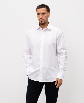 Canali Белая рубашка GA60130CCL7090