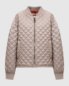 Max Mara Двухсторонний стеганый бомбер LICIA с шерстью верблюда LICIA