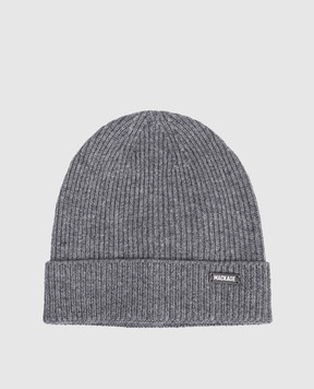 Mackage Сіра шапка DAWSON з логотипом DAWSON