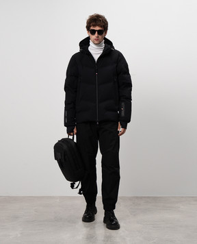 Moncler Grenoble Черная горнолыжная пуховая куртка Arcesaz J20971A000455399D