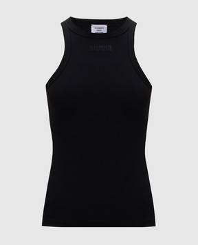 Vetements Черный топ с логотипом UA66TO620Bw