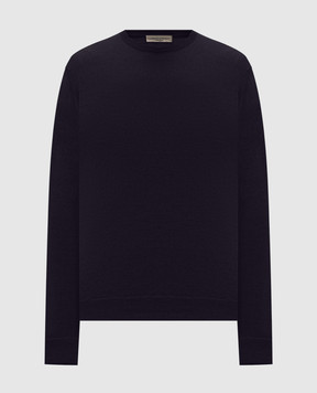 Cashmere&Whiskey Серый джемпер из шерсти 92392