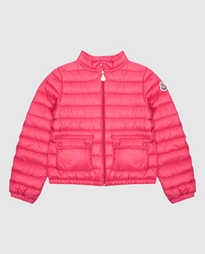 Moncler ENFANT Детская розовая пуховая куртка Lans K19541A00066597YF810