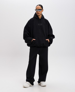 Vetements Черные худи с принтом логотипа UA66HD600BB
