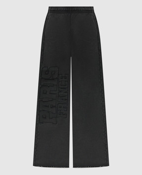 Vetements Черные брюки с вышивкой UA65SP550Bm