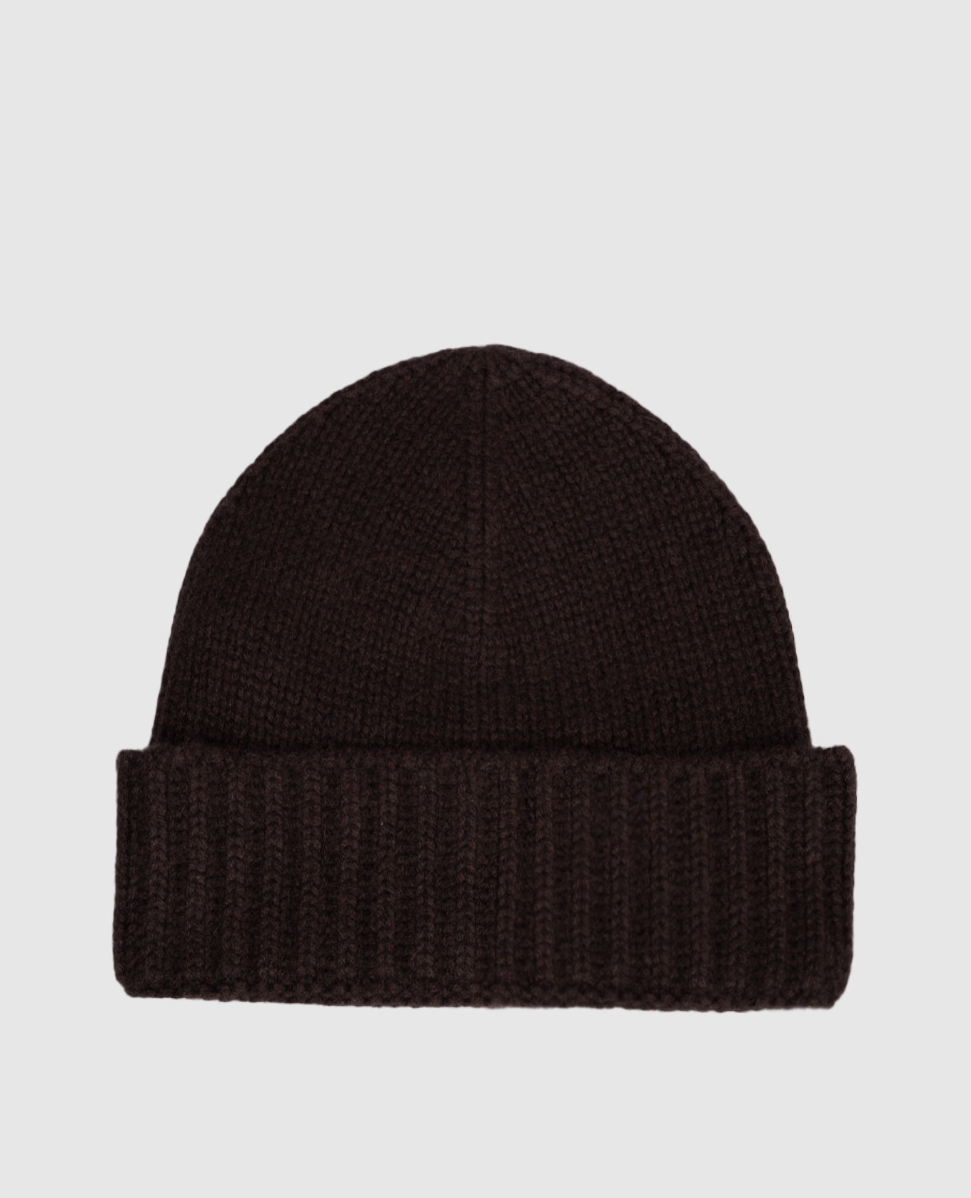 

Коричневая шапка BERET из кашемира, Коричневый, Шапки