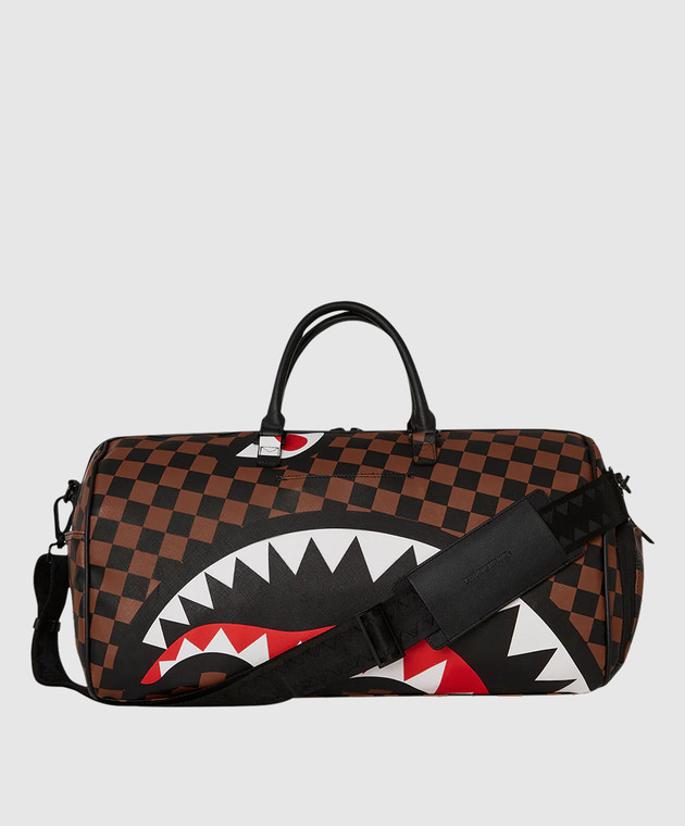 Sprayground - Детская коричневая дорожная сумка HANGOVER DUFFLE