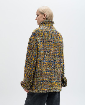Etro Пальто с шерстью с люрексом WRBA002799TT902