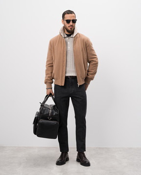 Brunello Cucinelli Серый лонгслив M0B131366