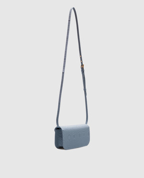 Valentino Голубая сумка кросс-боди с логотипом VLogo Signature 6W0B0R24LDG