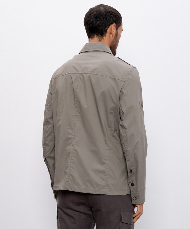 Brunello Cucinelli Куртка цвета хаки MR4576518 изображение 4