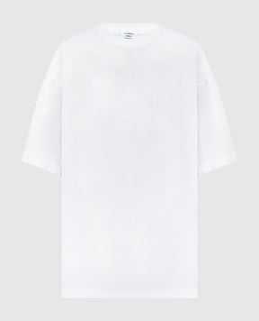 Vetements Белая футболка с эффектом изнанки UE64TR600WW